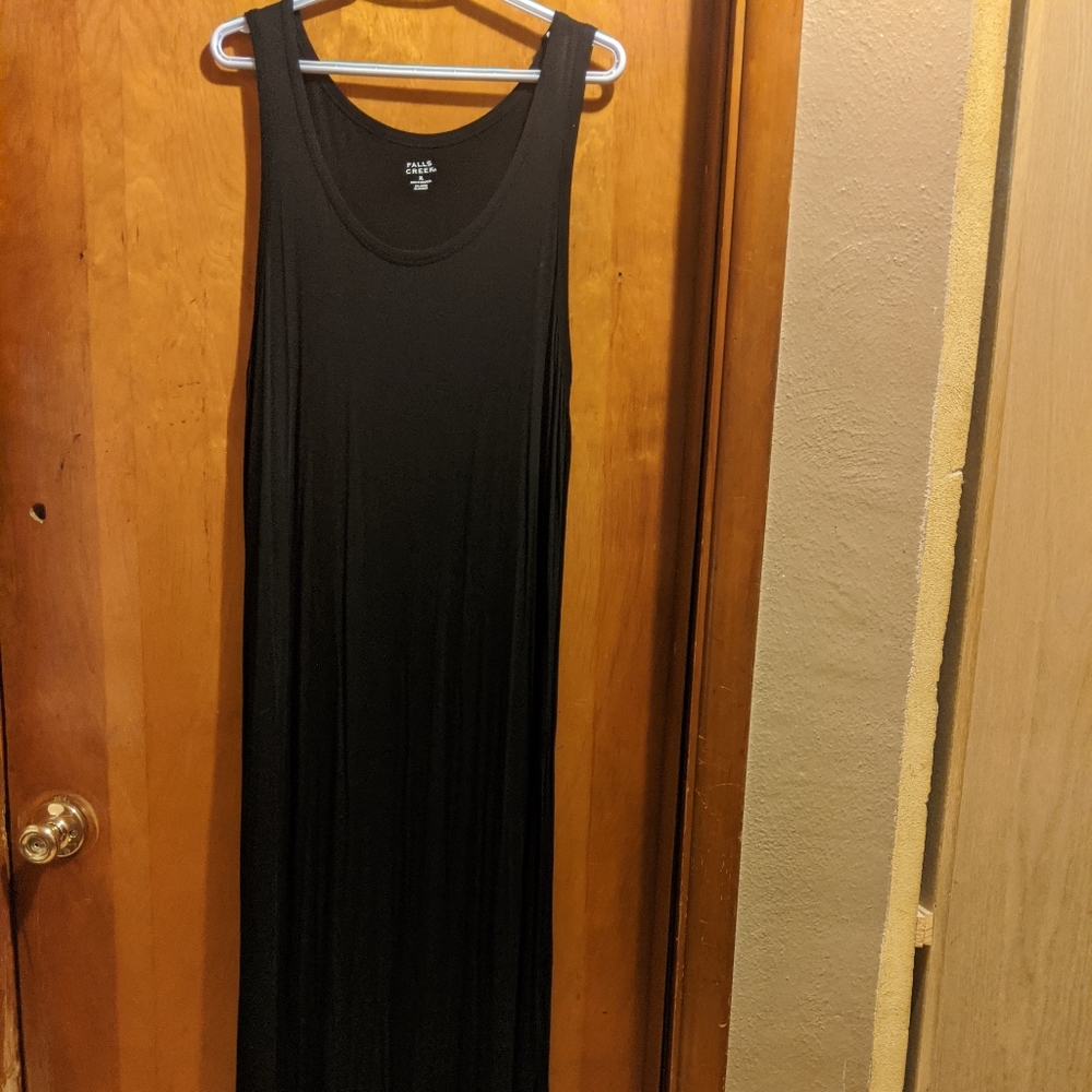 Black tank dress